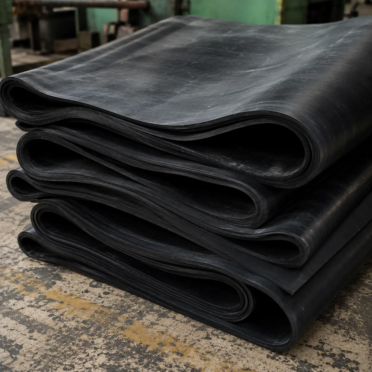 Quality check on rubber profile